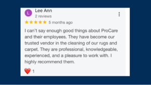 A local business's reviews often reflect a socially sustainable work culture.