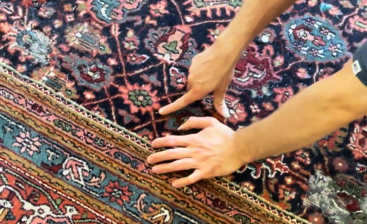 Drop-off rug cleaning specialists often find pre-existing damage like moth infestation during their intake examination.