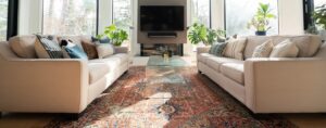 Expensive rugs can be cleaned in-home but a deep cleaning is only possible in a rug plant.
