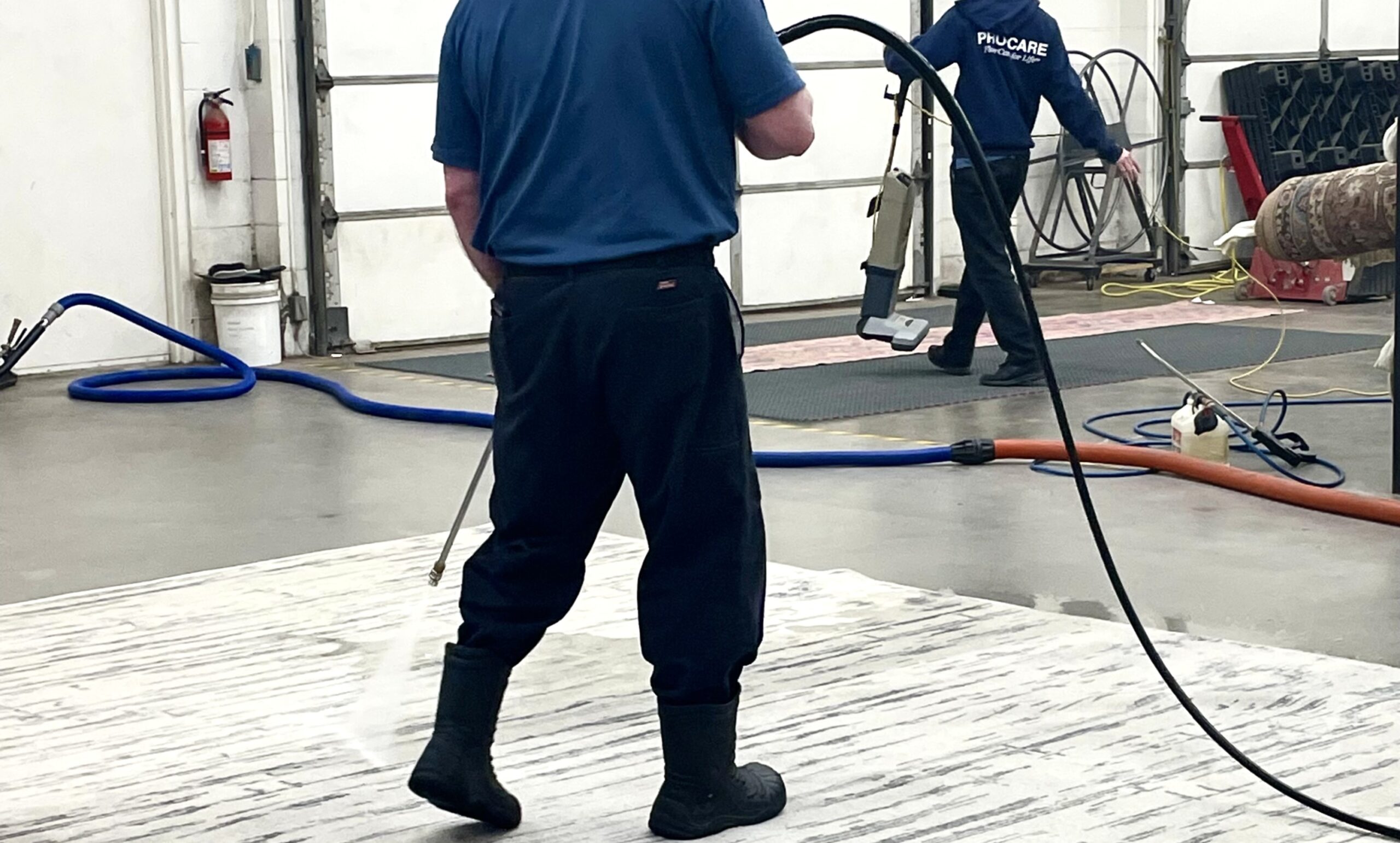 In drop-off rug cleaning service, specialists can customize every part of the process.